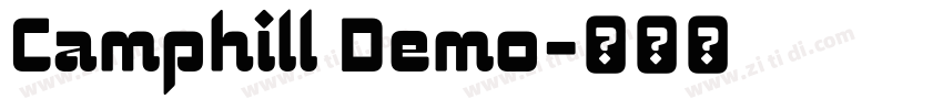 Camphill Demo字体转换